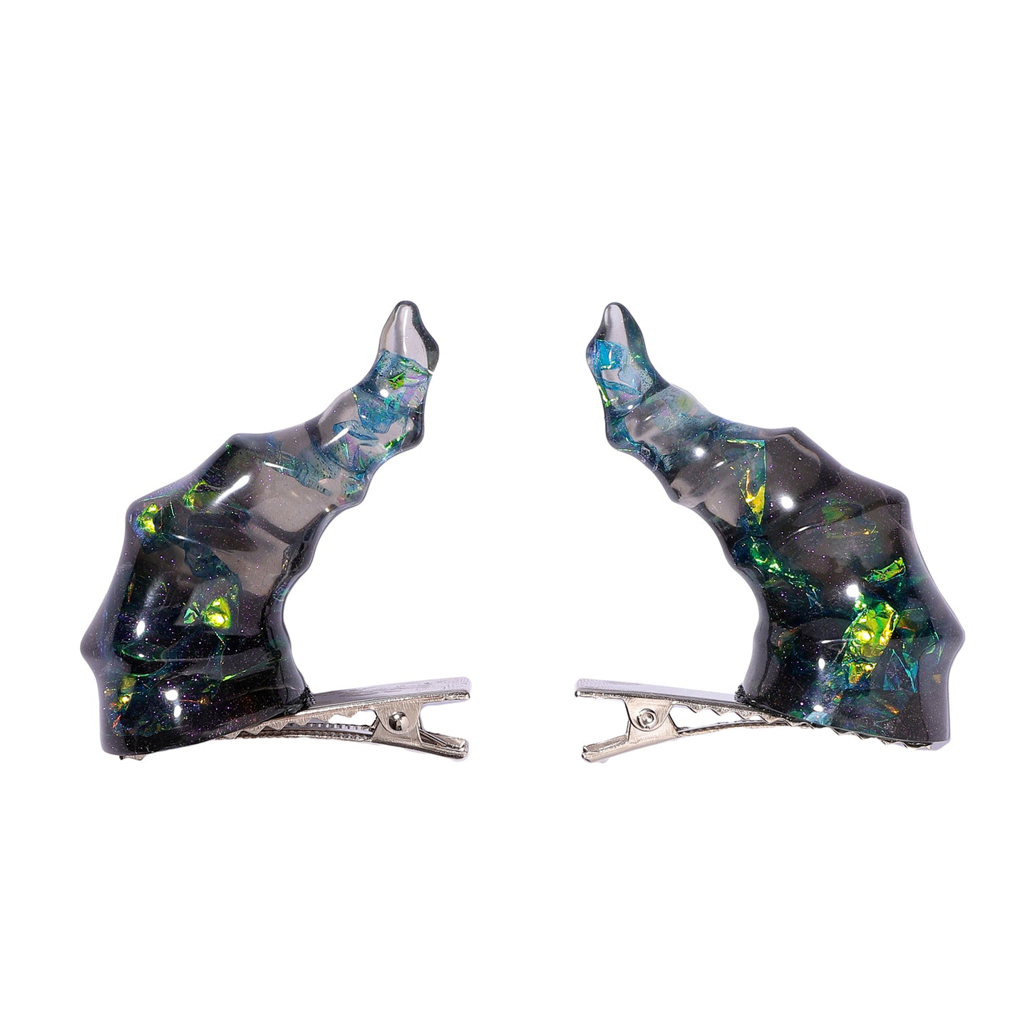Draconic Adornments Hair Clips - Black