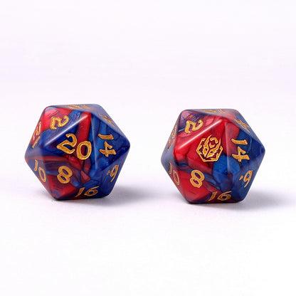 8pcs RPG dice set-Stormcaller