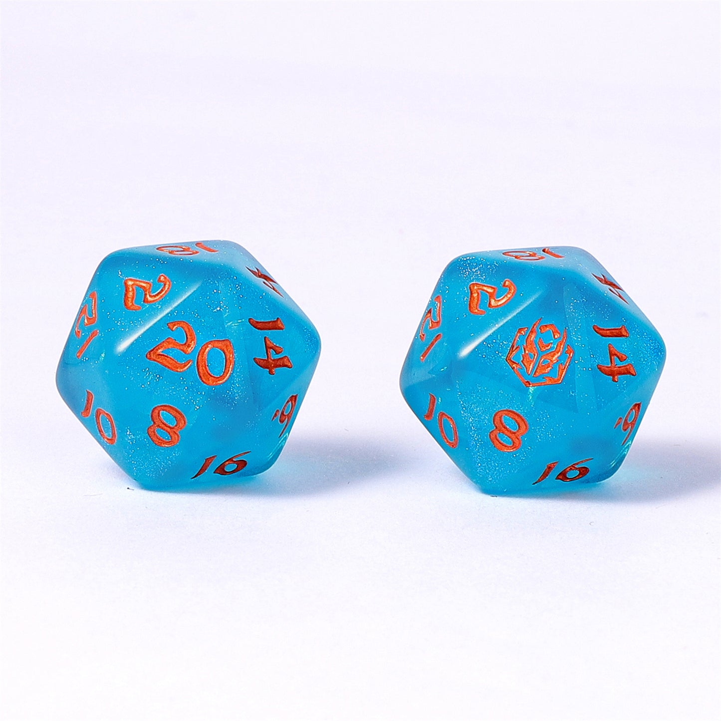 8 PCS Polyhedral RPG Dice set - Ray of Frost