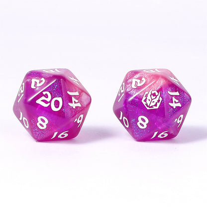 8 PCS Polyhedral RPG Dice set - Witchs Brew