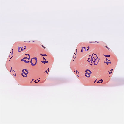 8 PCS Polyhedral RPG Dice set - Elixir of Life