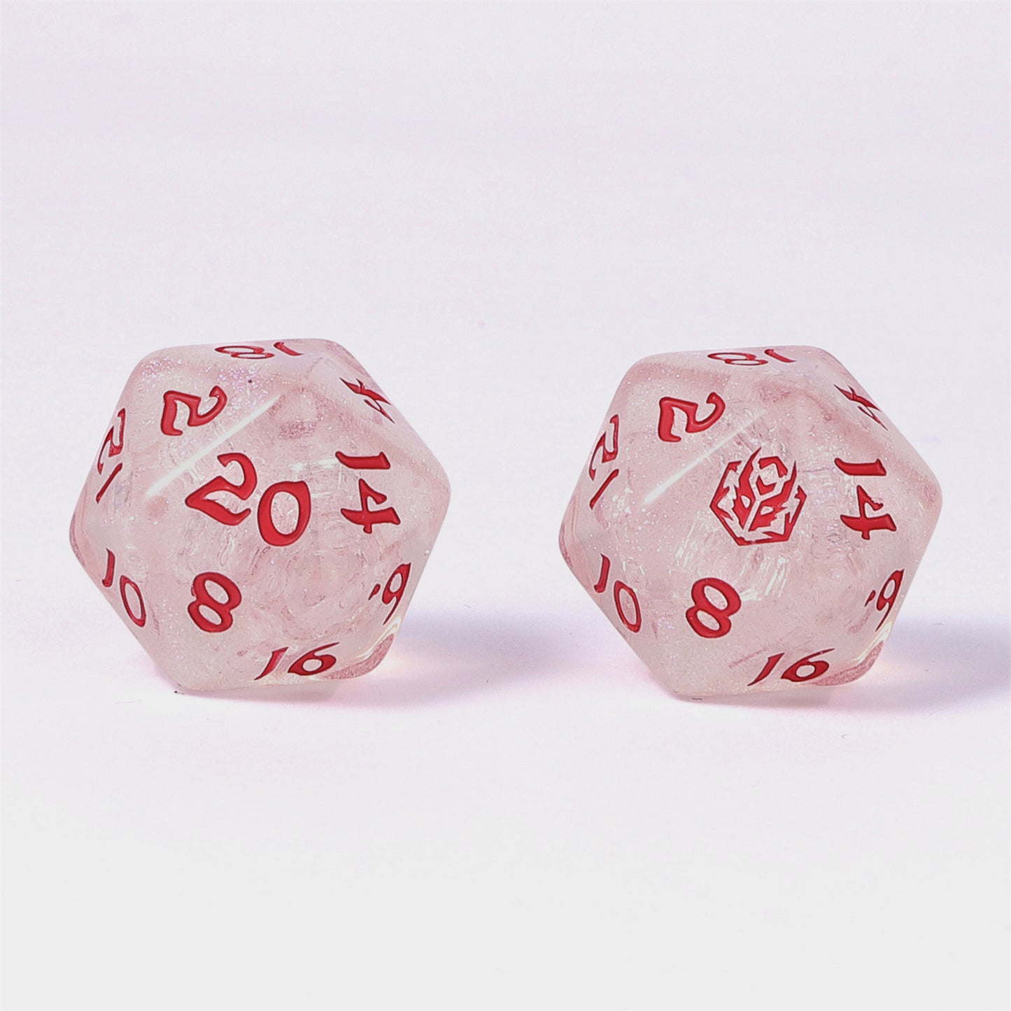 8 PCS Polyhedral RPG Dice set - Winter Solstice