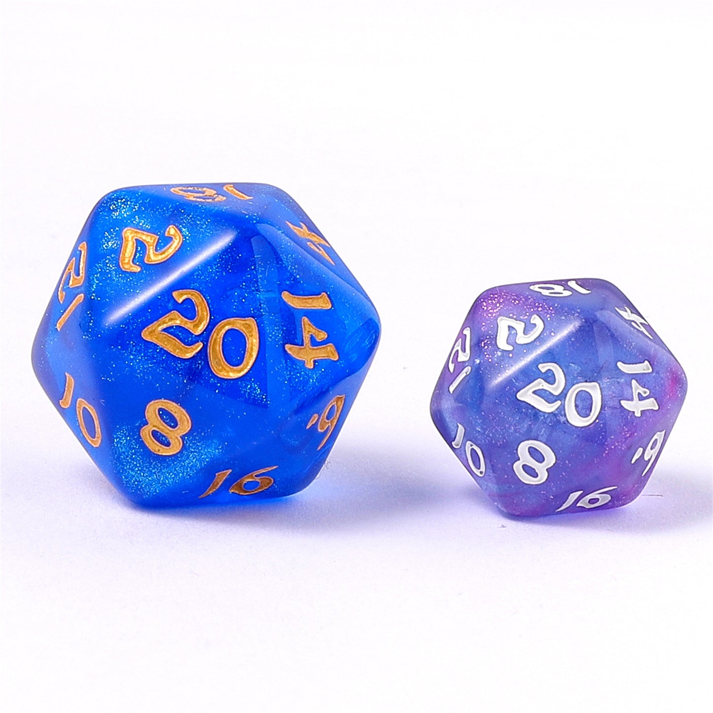 Mini Polymer RPG Dice Set - Fairy Farts