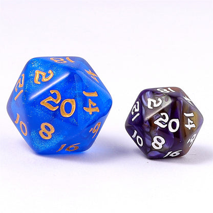 Mini Polymer RPG Dice Set - Magister Robes