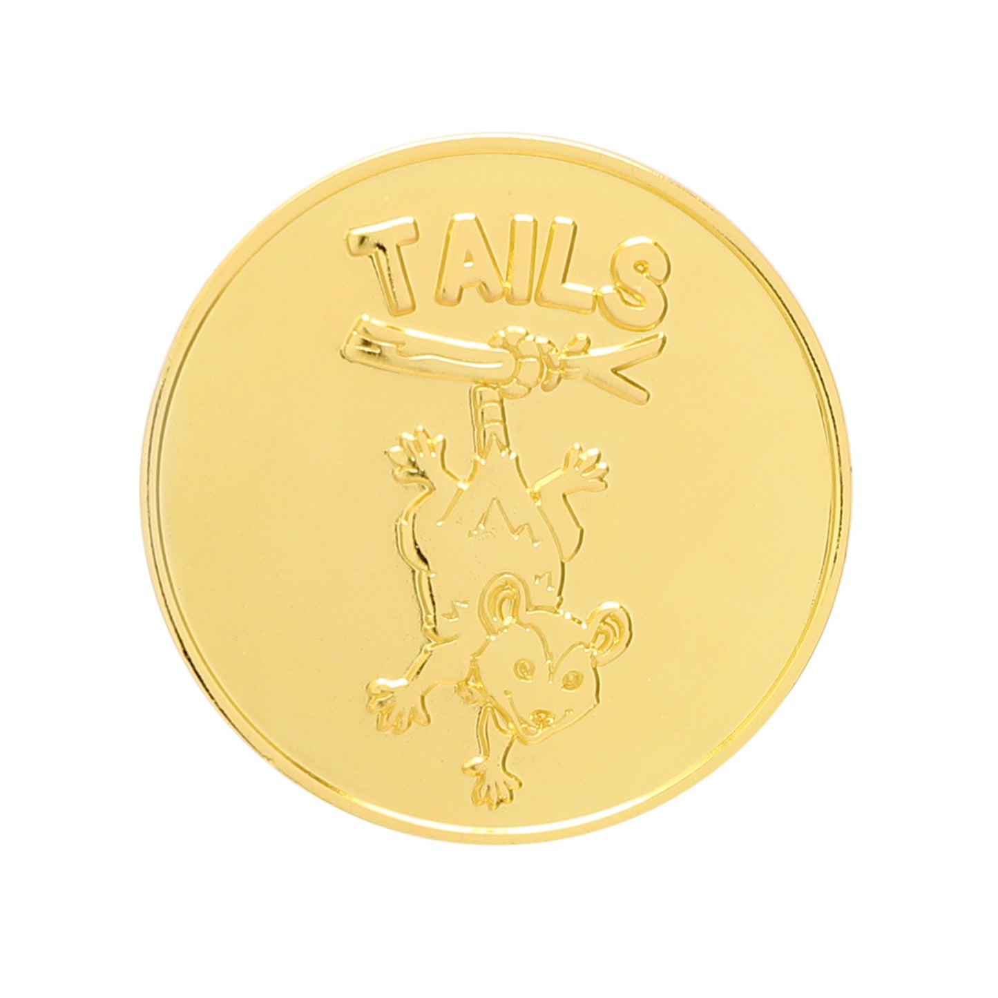 Trash Bandit Heads and Tails Coin - Gold