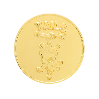 Trash Bandit Heads and Tails Coin - Gold