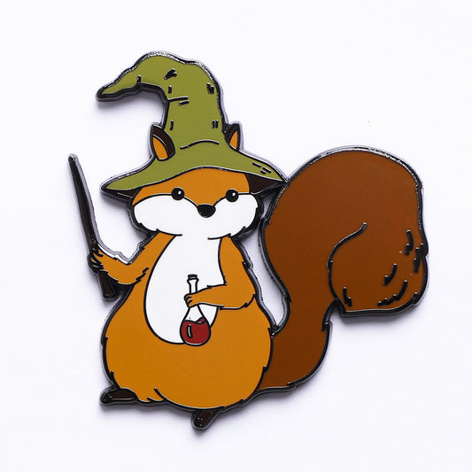 Quest's Reward Fine Art Class Pins: Finley Moonshadow-Squirrel Sorcerer