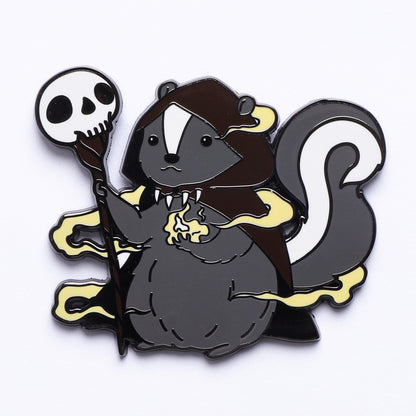Quest's Reward Fine Art Class Pins: Balthazar Grimheart-Skunk Warlock