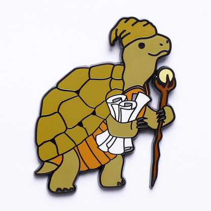 Quest's Reward Fine Art Class Pins: Finnegan Stoneshell-Turtle Cleric