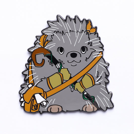 Quest's Reward Fine Art Class Pins: Luna Greenthorn-Hedgehog Druid