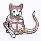 Quest's Reward Fine Art Class Pins: Victor Silverfur-Opossum Fighter