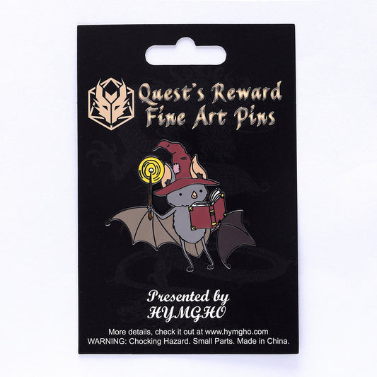 Quest's Reward Fine Art Class Pins: Gideon Thunderwing-Bat Wizard