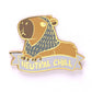 Alternative Alignments Enamel Pin - Neutral Chill-Capybara