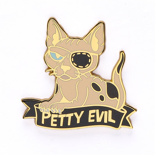 Alternative Alignments Enamel Pin - PETTY EVIL - HYMGHO Dice 