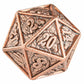 D&D Antique dirty Copper Dragon Dice set for RPG gaming - HYMGHO Dice 