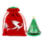 Christmas Themed dice bag-Dragon Sleigh