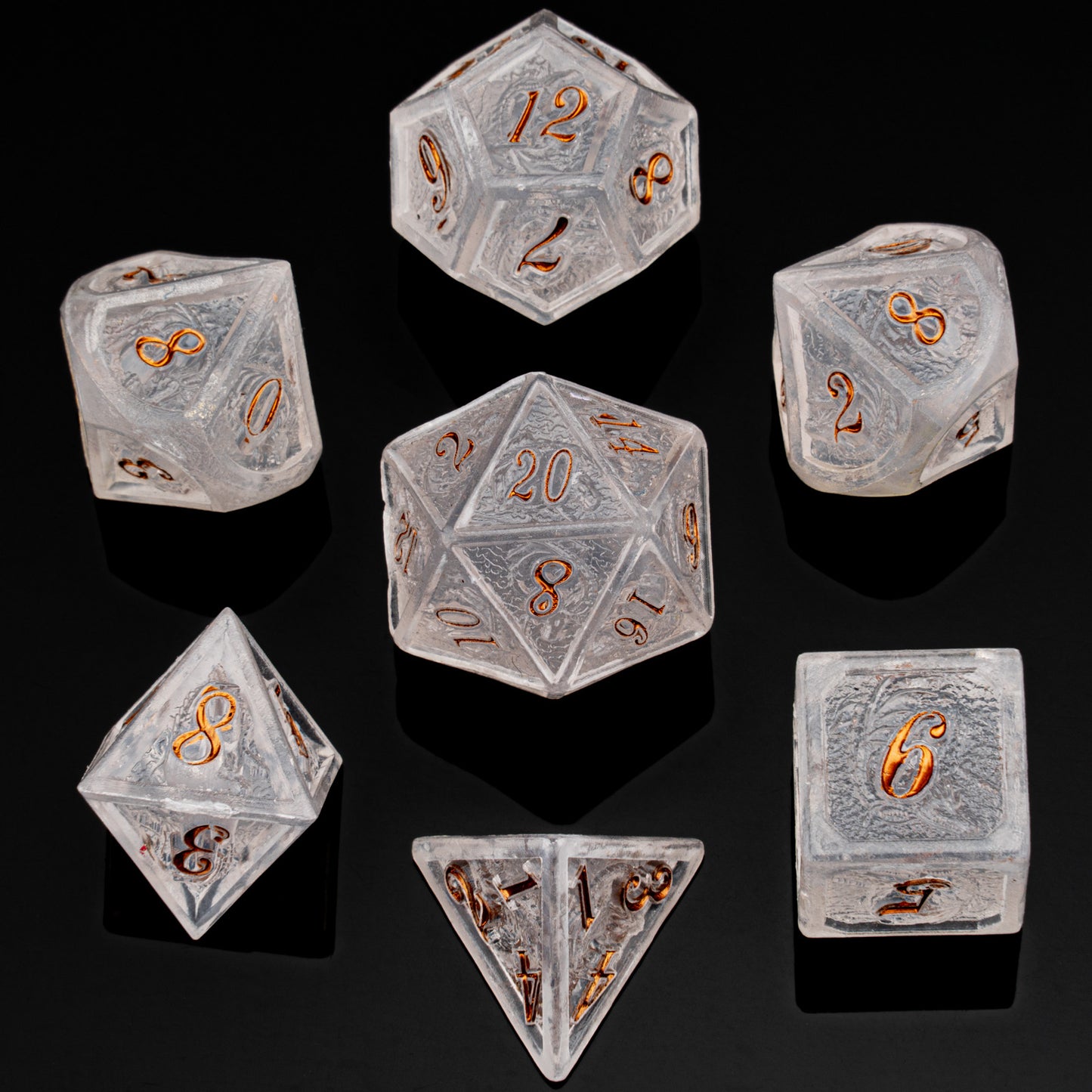 Dragon Gem Acrylic Dice Set