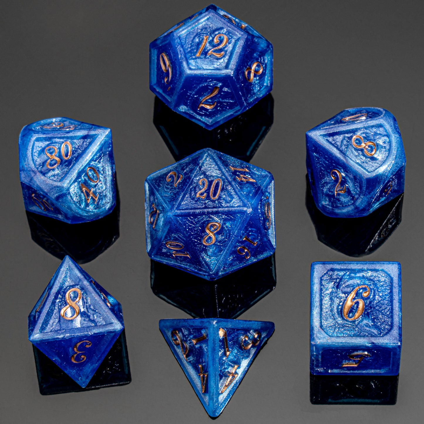 Dragon Gem Acrylic Dice Set