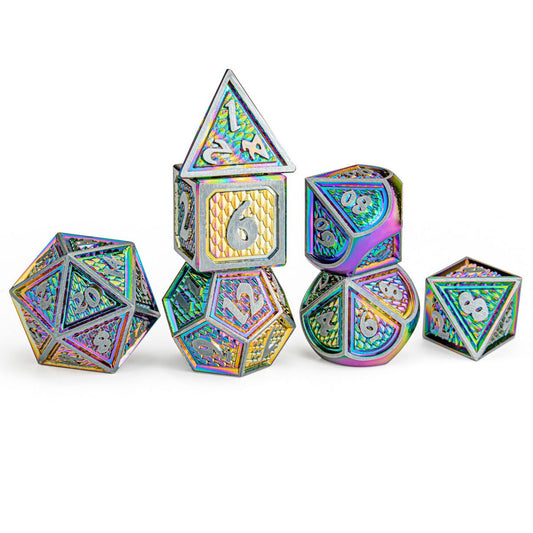 Behemoth Brushed Rainbow Dice Set