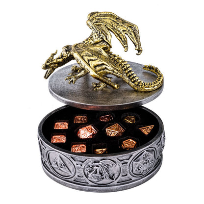 Dragon Guardian Dice Box/Chest Ancient Gold