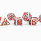 Draconis Brushed Red Dice Set
