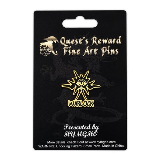 Quest's Reward Fine Art Class Pins: WARLOCK