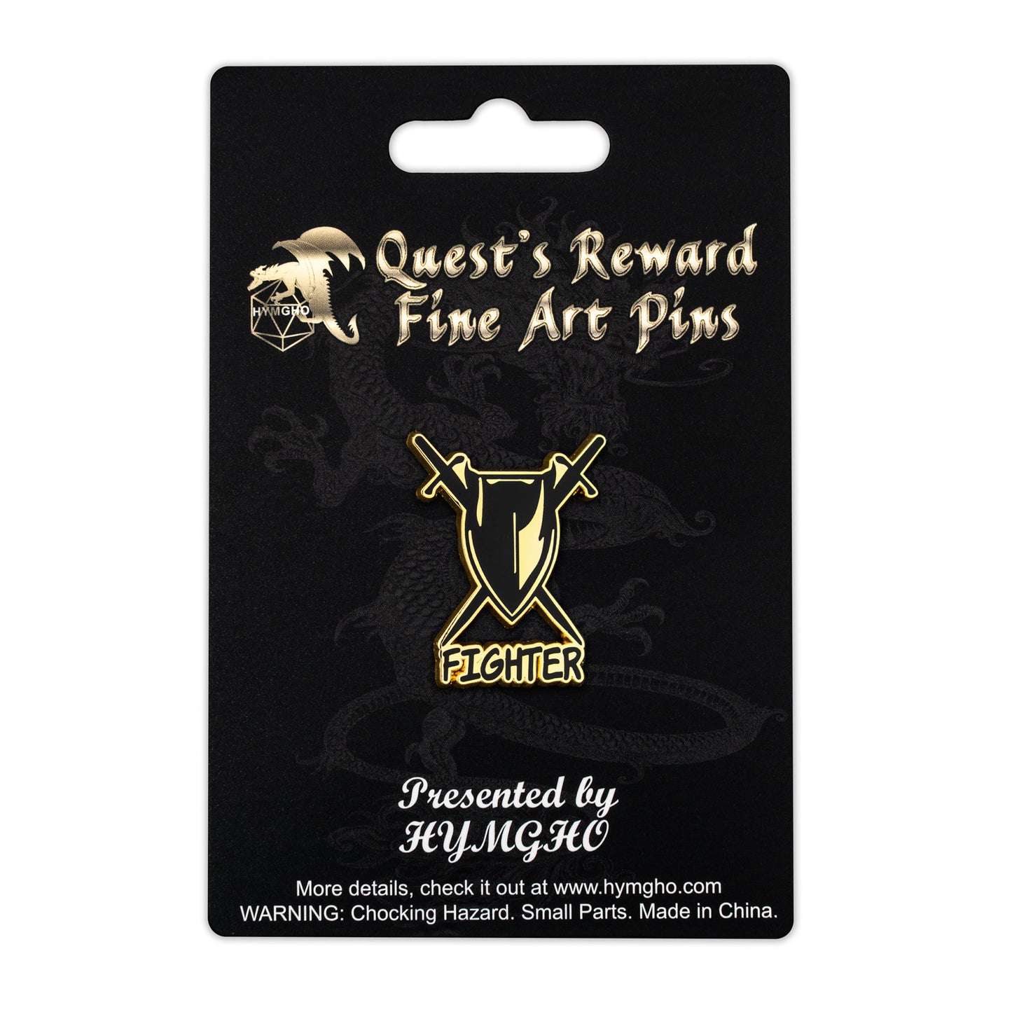 Quest's Reward Fine Art Class Pins: FIGHTER
