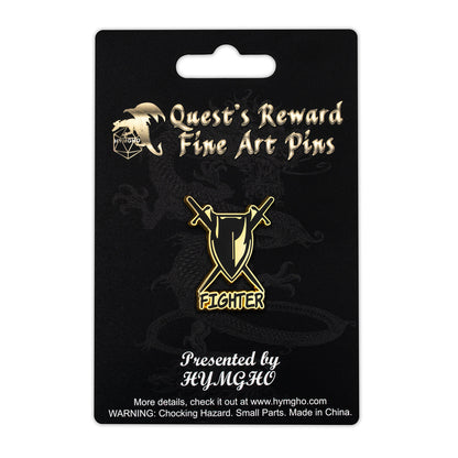 Quest's Reward Fine Art Class Pins: FIGHTER