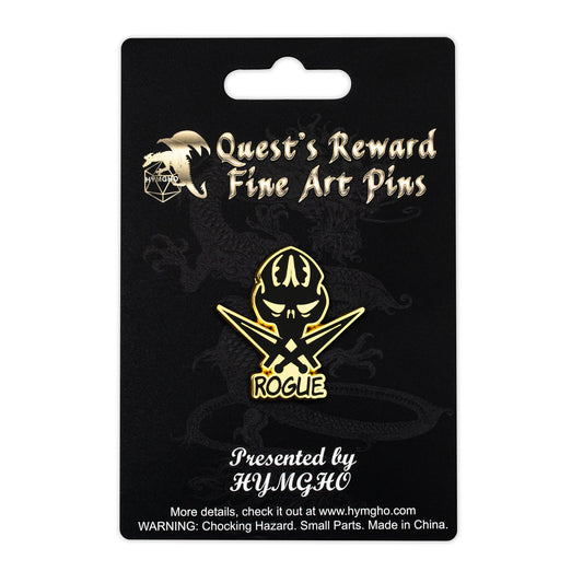 Quest's Reward Fine Art Class Pins: ROGUE