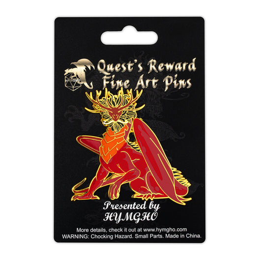 Quest's Reward Fine Art Pins: Royal Dragon