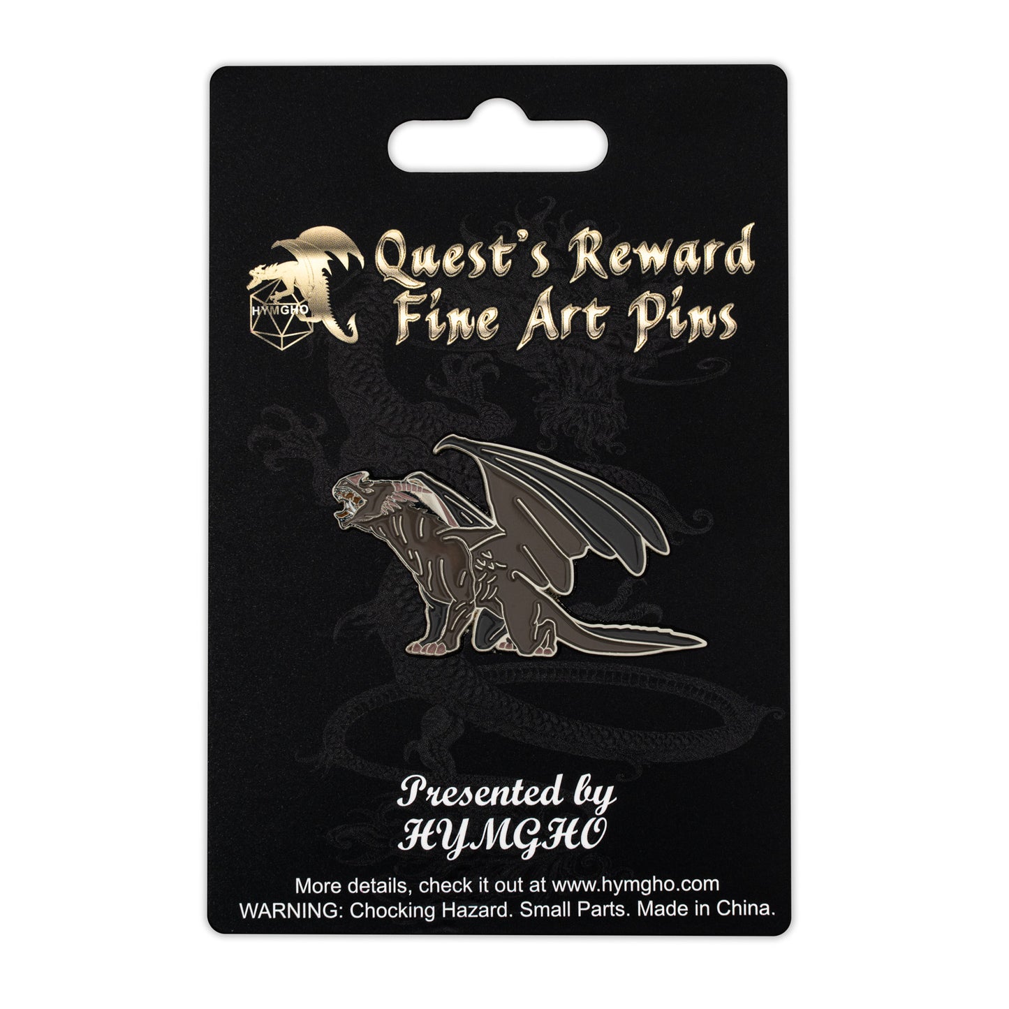 Quest's Reward Fine Art Pins: Roaring Dragon