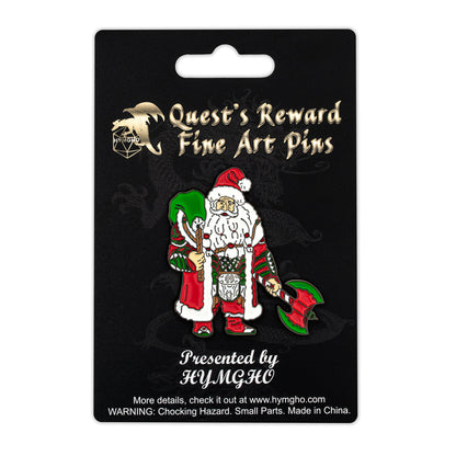 Quest's Reward Fine Art Pins: Battle Santa