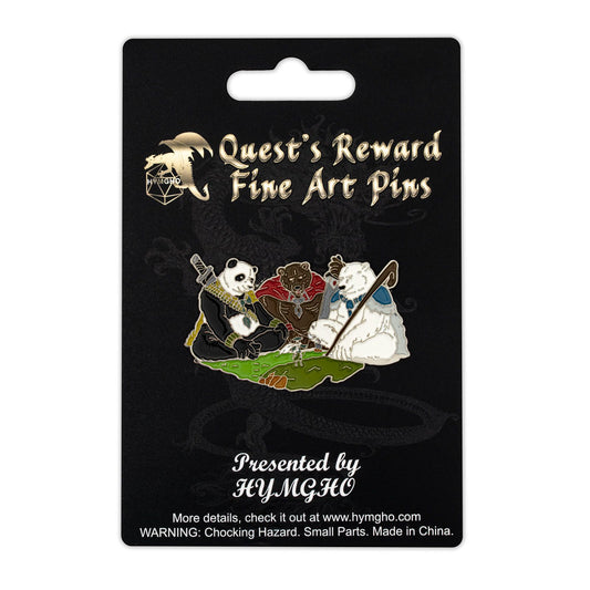 Quest's Reward Fine Art Pins: Werebears
