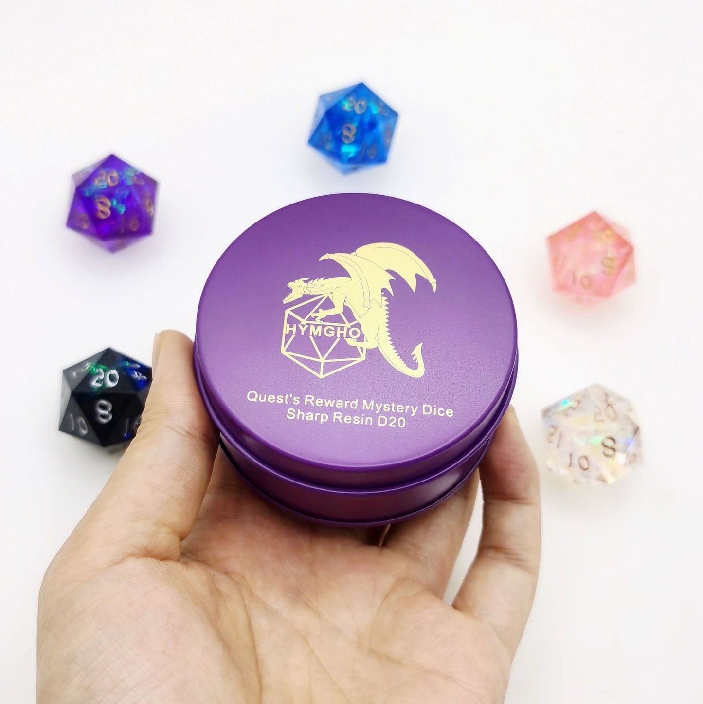 Quest's Reward Mystery Dice Sharp Resin D20